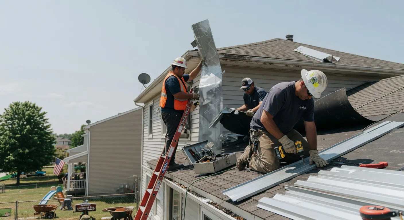 Storm Damage Metal Roof Repair in Fort Duchesne, UT